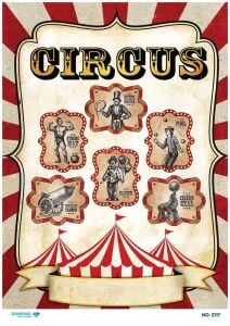 Diamond Pirinç Dekopaj Kağıdı - 2117