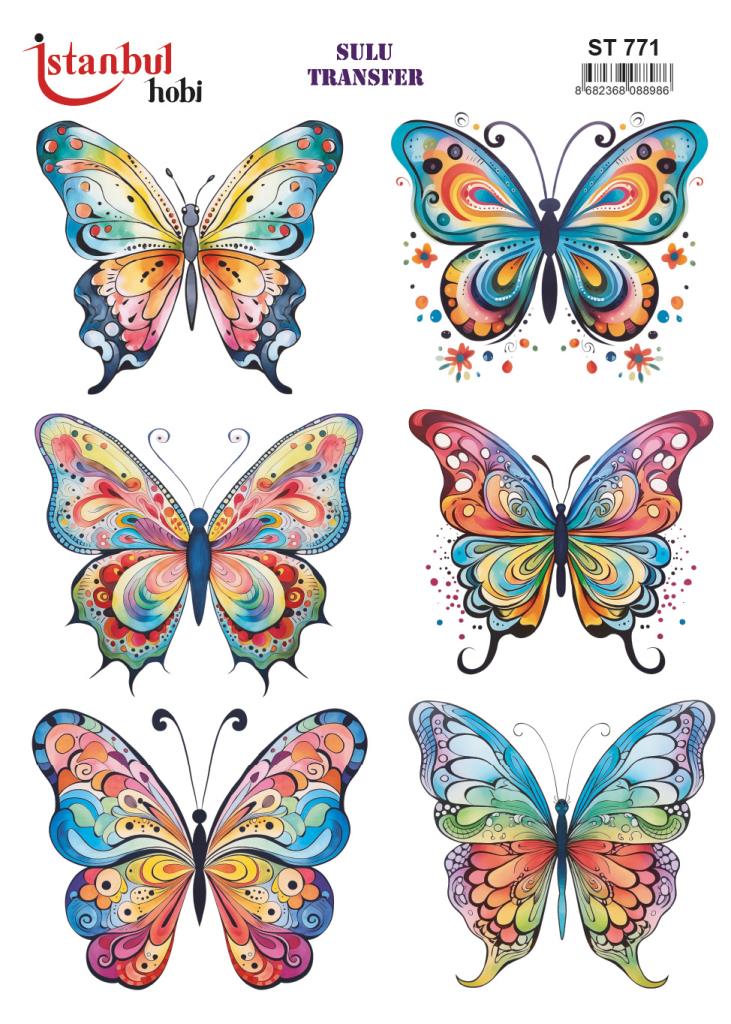 Sulu Transfer Kağıdı 25x35cm ST-771