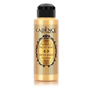 Cadence Su Bazlı Yaldız Boya 111 Antik Ekstra Altın 120ML