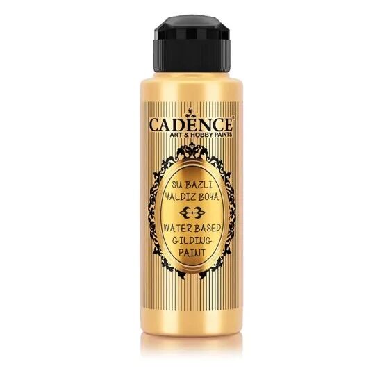 Cadence Su Bazlı Yaldız Boya 111 Antik Ekstra Altın 120ML