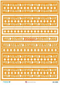 Diamond Pirinç Dekopaj Kağıdı - 2580