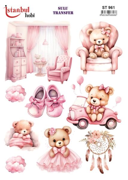 Sulu Transfer Kağıdı 25x35cm ST-961