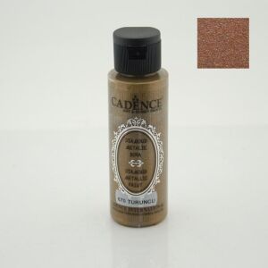 Cadence Diamond Metalik Boya 670 Turuncu 70ML