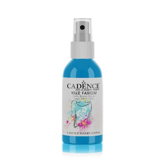 Cadence Your Fashion Sprey Kumaş Boyası 1109 Deniz Mavi 100ml