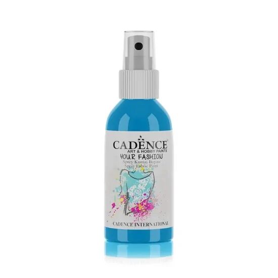 Cadence Your Fashion Sprey Kumaş Boyası 1109 Deniz Mavi 100ml