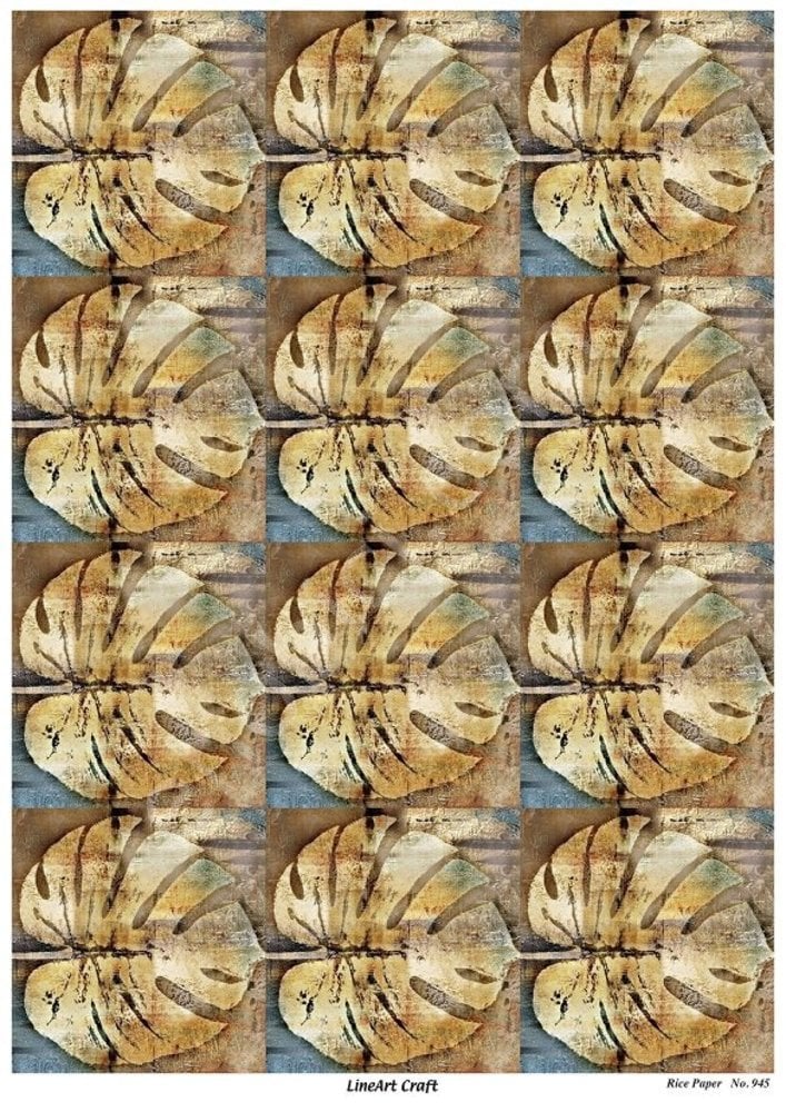 Model-945 - Pirinç Dekopaj Lineart Craft
