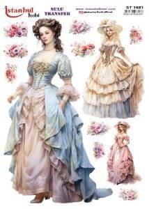 Sulu Transfer Kağıdı 25x35cm ST-1681