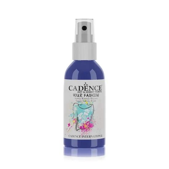 Cadence Your Fashion Sprey Kumaş Boyası 1110 Navy Mavi 100ml