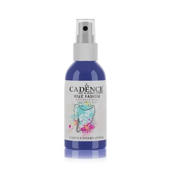 Cadence Your Fashion Sprey Kumaş Boyası 1110 Navy Mavi 100ml