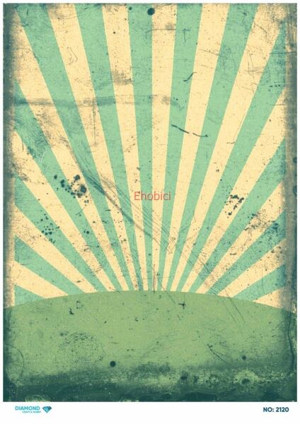 Diamond Pirinç Dekopaj Kağıdı - 2120