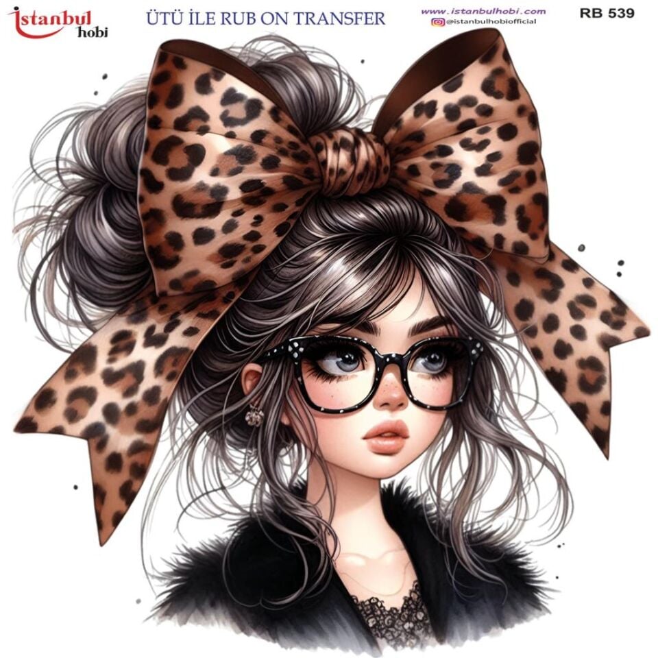 Ütü ile Rub On Transfer Kağıdı 30x30cm RB-539