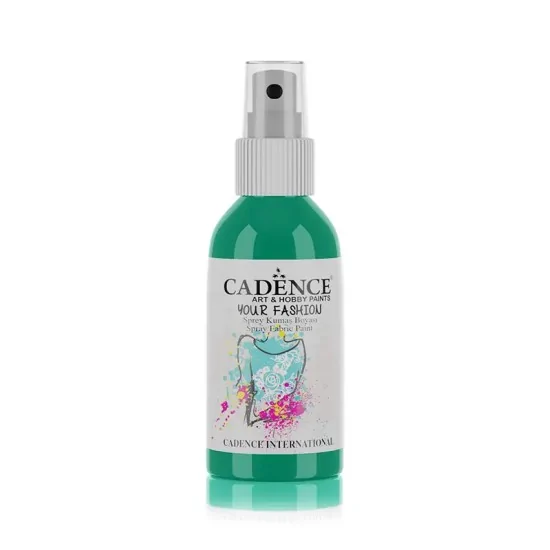 Cadence Your Fashion Sprey Kumaş Boyası 1111 Yeşil 100ml