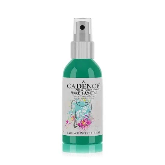 Cadence Your Fashion Sprey Kumaş Boyası 1111 Yeşil 100ml