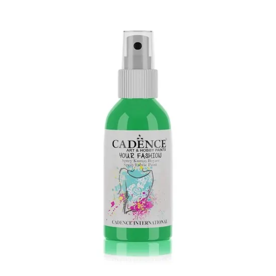 Cadence Your Fashion Sprey Kumaş Boyası 1112 Çimen Yeşili 100ml