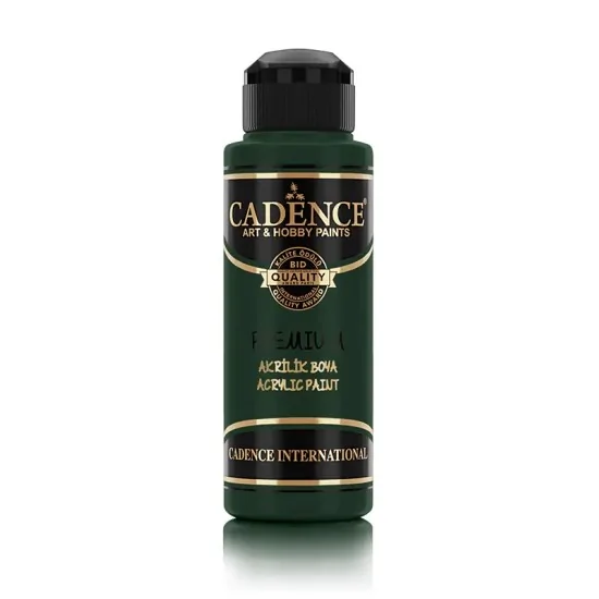 Cadence Akrilik Boya 9052 Koyu Yeşil Ahşap Boyası 120ML