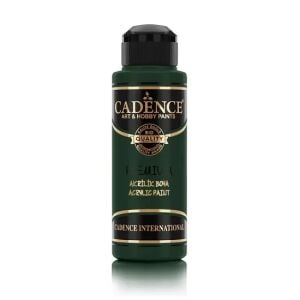 Cadence Akrilik Boya 9052 Koyu Yeşil Ahşap Boyası 120ML