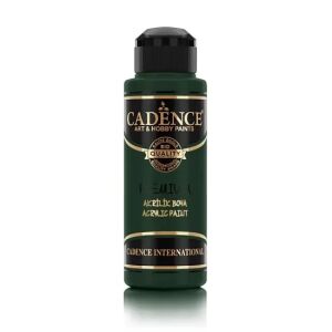 Cadence Akrilik Boya 9052 Koyu Yeşil Ahşap Boyası 120ML