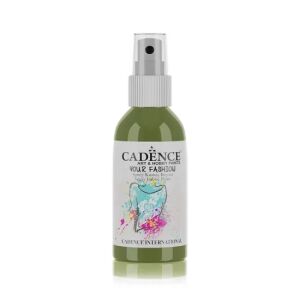 Cadence Your Fashion Sprey Kumaş Boyası 1113 Yaprak Yeşili 100ml