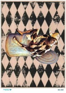 Diamond Pirinç Dekopaj Kağıdı - 2123