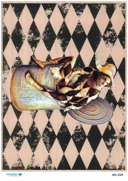 Diamond Pirinç Dekopaj Kağıdı - 2123