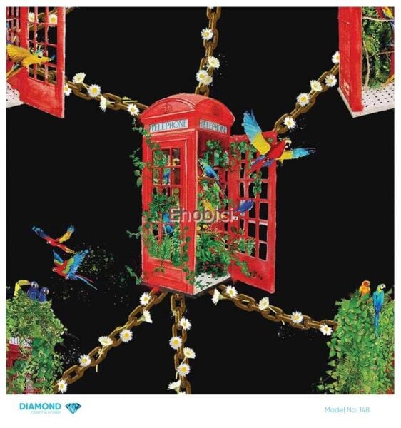 Diamond Pirinç Dekopaj Kağıdı - 148 - 30x30