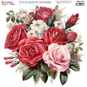 Ütü ile Rub On Transfer Kağıdı 30x30cm RB-153