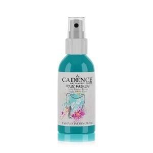 Cadence Your Fashion Sprey Kumaş Boyası 1115 Turkuaz 100ml