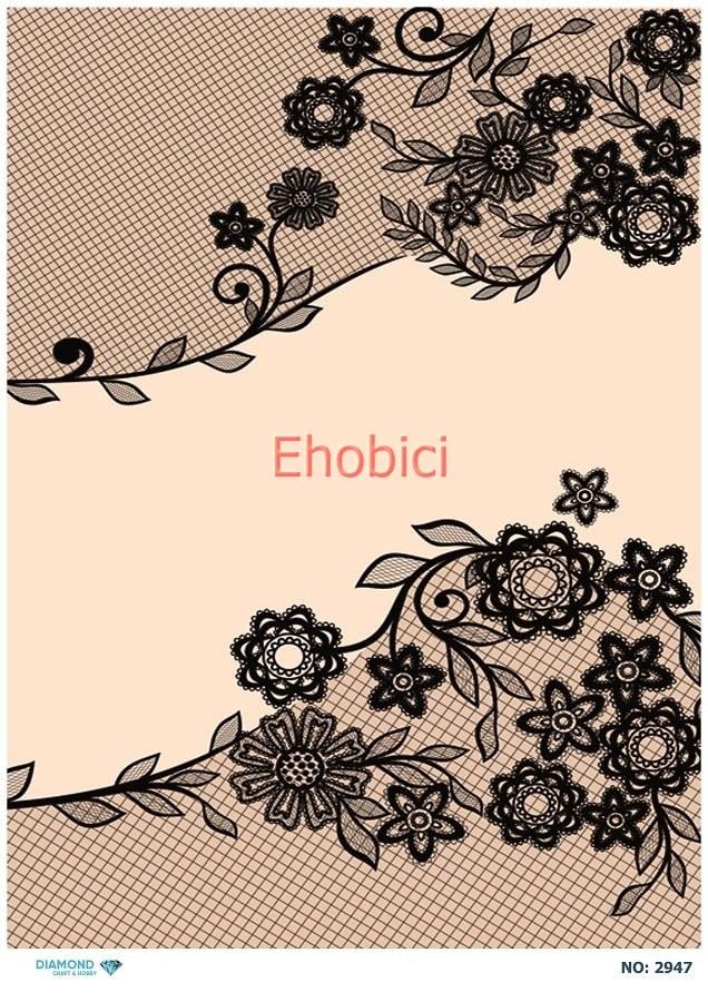 Diamond Pirinç Dekopaj Kağıdı - 2947