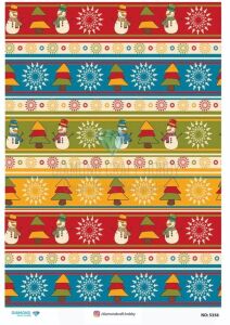 Diamond Pirinç Dekopaj Kağıdı - 5356