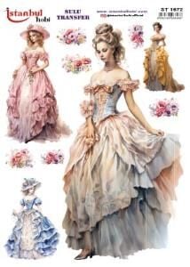 Sulu Transfer Kağıdı 25x35cm ST-1672