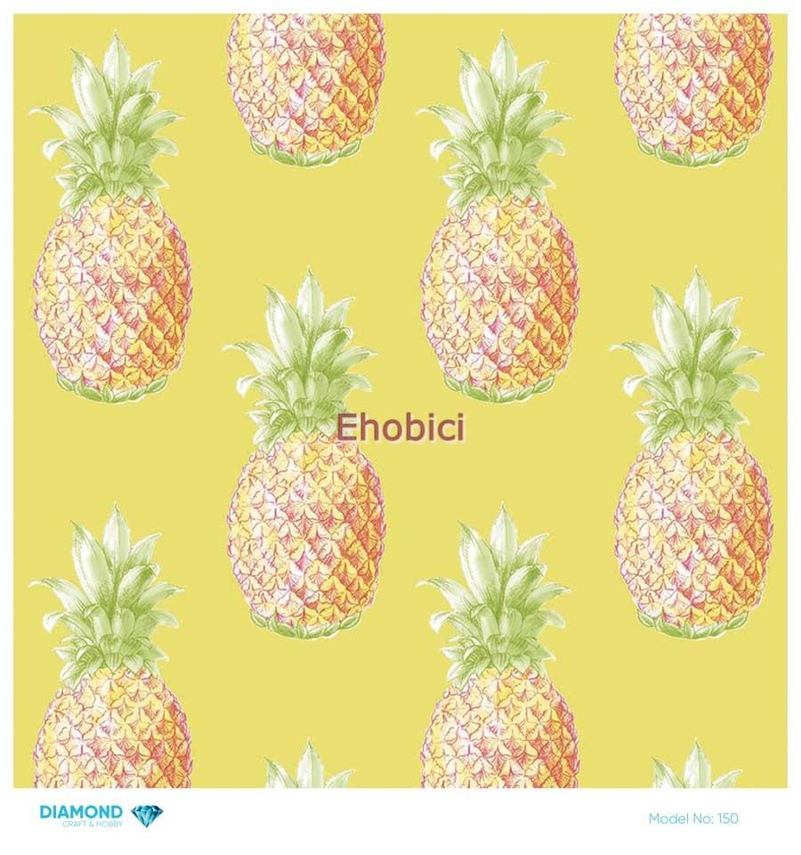 Diamond Pirinç Dekopaj Kağıdı - 150 - 30x30