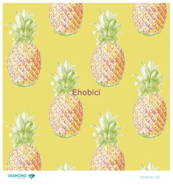 Diamond Pirinç Dekopaj Kağıdı - 150 - 30x30