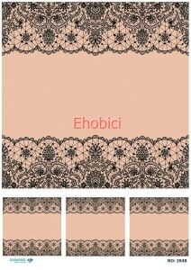 Diamond Pirinç Dekopaj Kağıdı - 2948