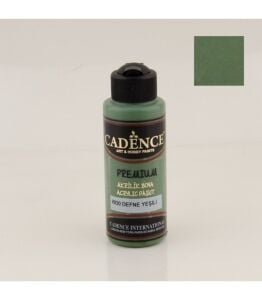 Cadence Akrilik Boya 8030 Defne Yeşili Ahşap Boyası 120ML