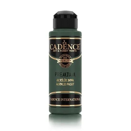 Cadence Akrilik Boya 8030 Defne Yeşili Ahşap Boyası 120ML