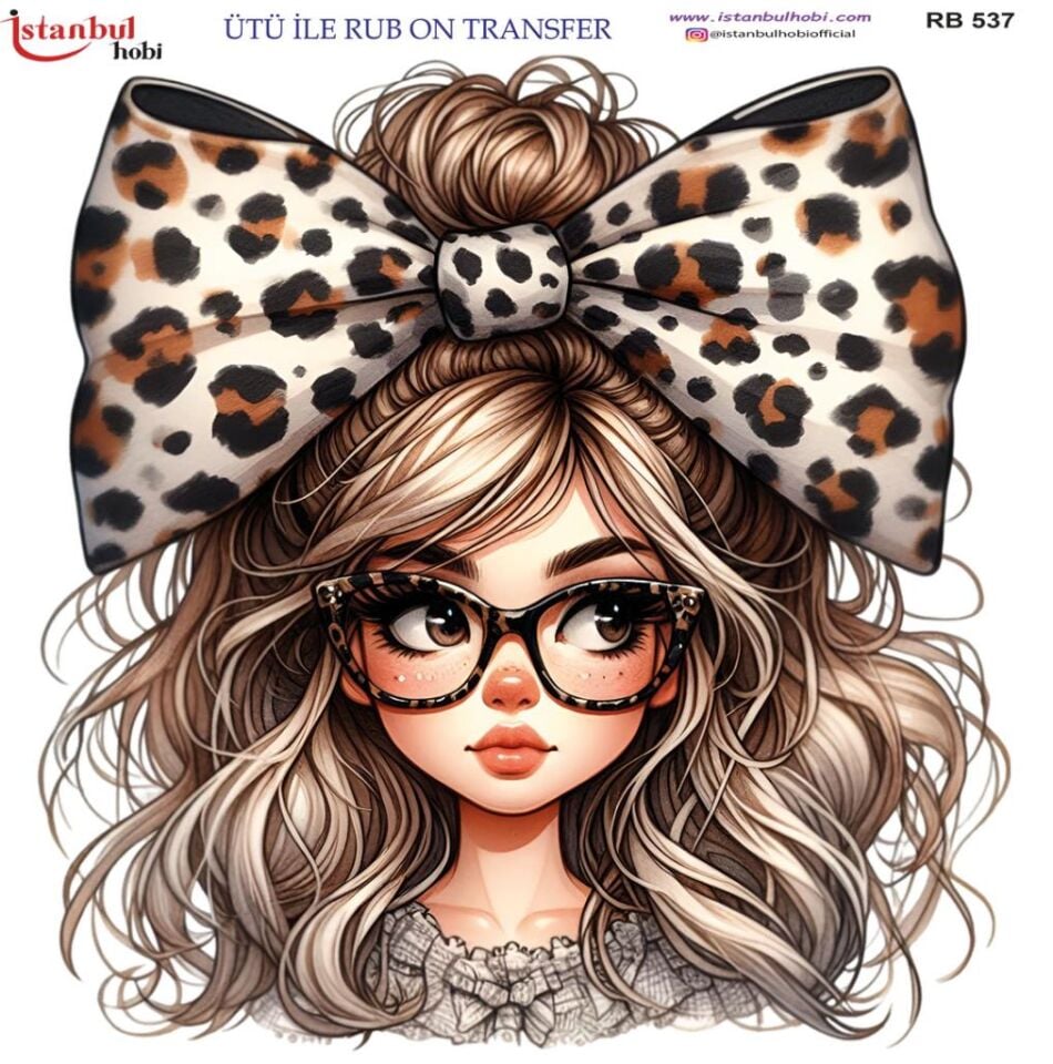 Ütü ile Rub On Transfer Kağıdı 30x30cm RB-537