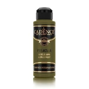 Cadence Akrilik Boya 8014 Kına Yeşili Ahşap Boyası 120ML