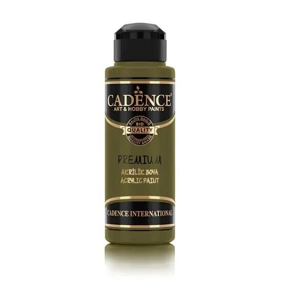 Cadence Akrilik Boya 8014 Kına Yeşili Ahşap Boyası 120ML