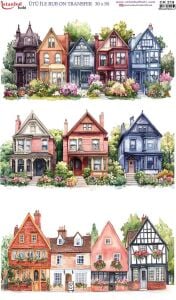 Ütü İle Rub On Transfer Kağıdı 30x50cm CK219