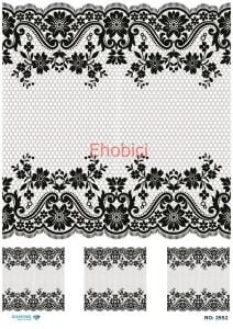 Diamond Pirinç Dekopaj Kağıdı - 2952