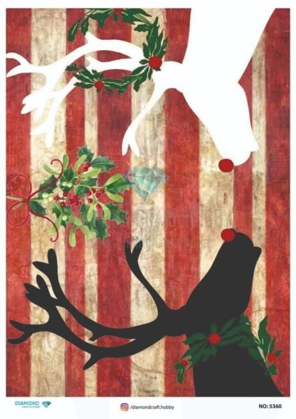 Diamond Pirinç Dekopaj Kağıdı - 5360