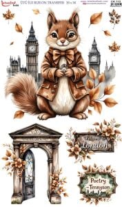 Ütü İle Rub On Transfer Kağıdı 30x50cm CK112