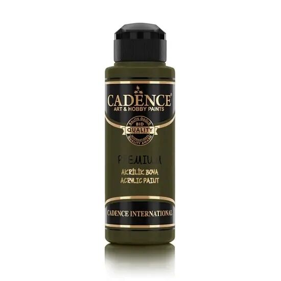 Cadence Akrilik Boya 8010 Ceviz Yeşili Ahşap Boyası 120ML