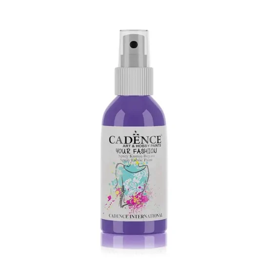 Cadence Your Fashion Sprey Kumaş Boyası 1120 Mor 100ml