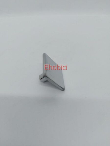 Kare Krom Düğme Kulp