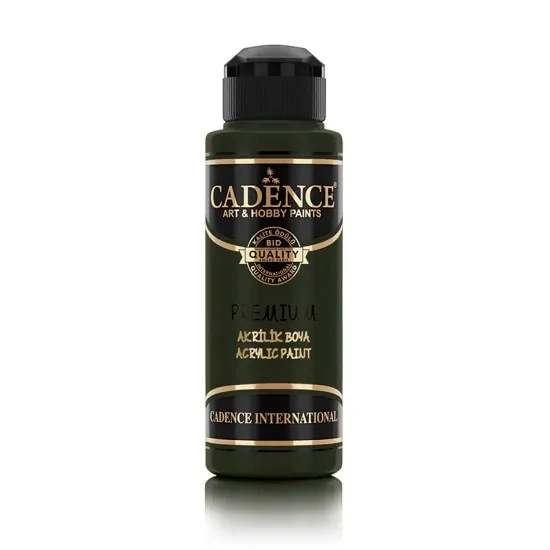 Cadence Akrilik Boya 5150 Antik Yağ Yeşili Ahşap Boyası 120ML