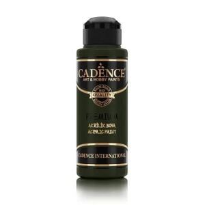 Cadence Akrilik Boya 5150 Antik Yağ Yeşili Ahşap Boyası 120ML