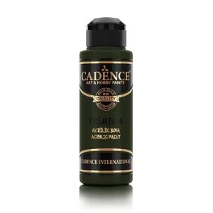 Cadence Akrilik Boya 5150 Antik Yağ Yeşili Ahşap Boyası 120ML