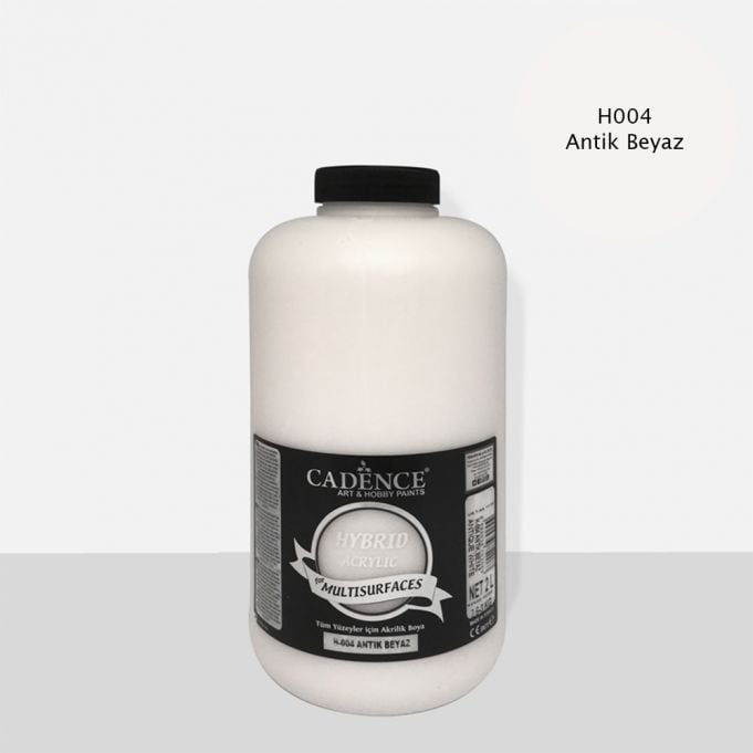 Cadence Hibrit Multisurface Boya 2000ml H-004 Antik Beyaz (3 Kg)