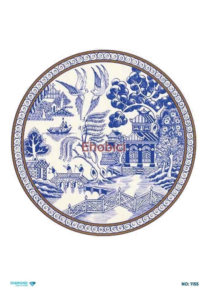 Diamond Pirinç Dekopaj Kağıdı - 1155